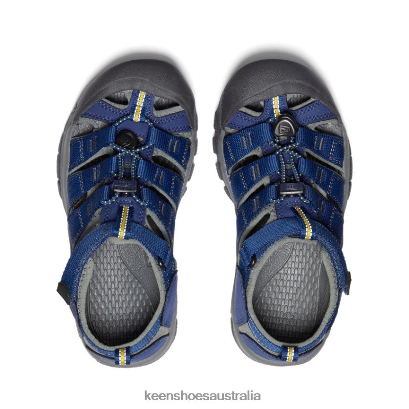 KEEN Footwear TLDLTR763 Blue Depths/Gargoyle Newport H2 Big Kids