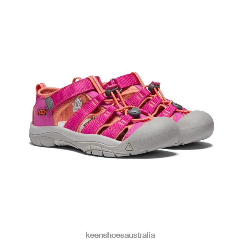 KEEN Footwear TLDLTR765 Verry Berry/Fusion Coral Newport H2 Big Kids