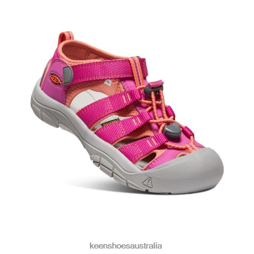 KEEN Footwear TLDLTR765 Verry Berry/Fusion Coral Newport H2 Big Kids