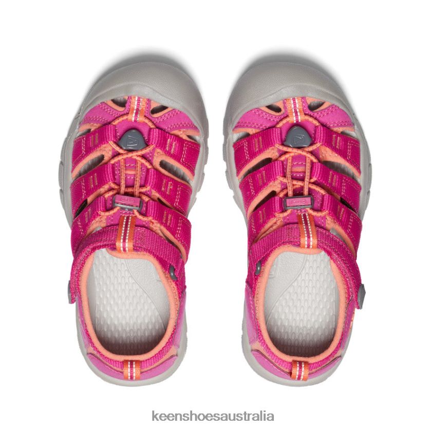 KEEN Footwear TLDLTR765 Verry Berry/Fusion Coral Newport H2 Big Kids