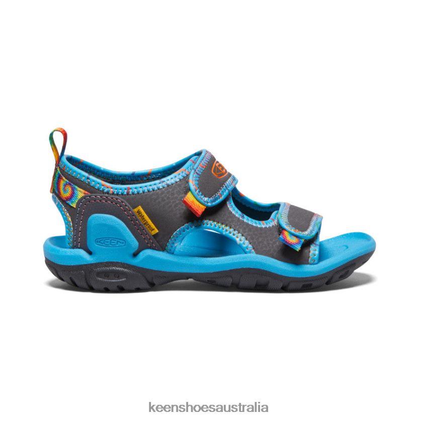 KEEN Footwear TLDLTR769 Magnet/Tie Dye Knotch Creek Open-Toe Little Kids