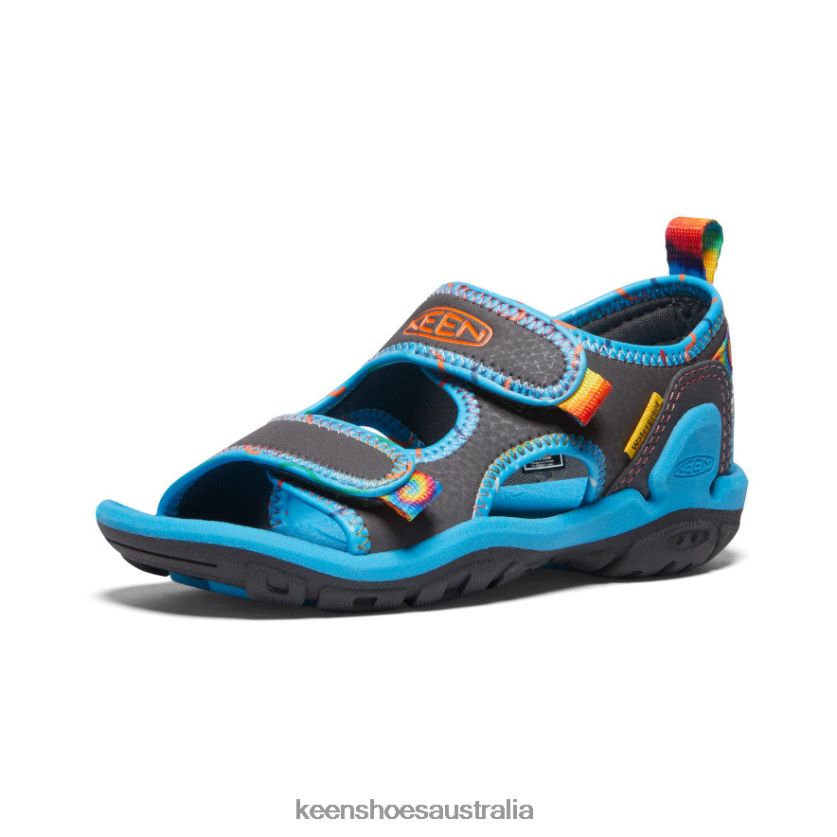 KEEN Footwear TLDLTR769 Magnet/Tie Dye Knotch Creek Open-Toe Little Kids