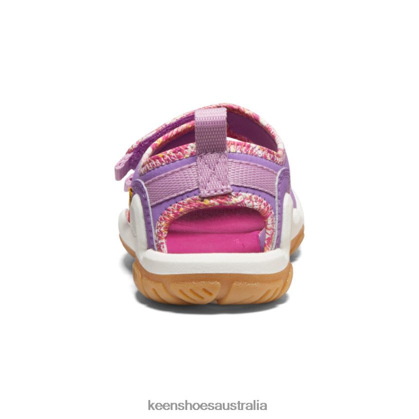 KEEN Footwear TLDLTR770 English Lavender/Festival Fuchsia Knotch Creek Open-Toe Little Kids