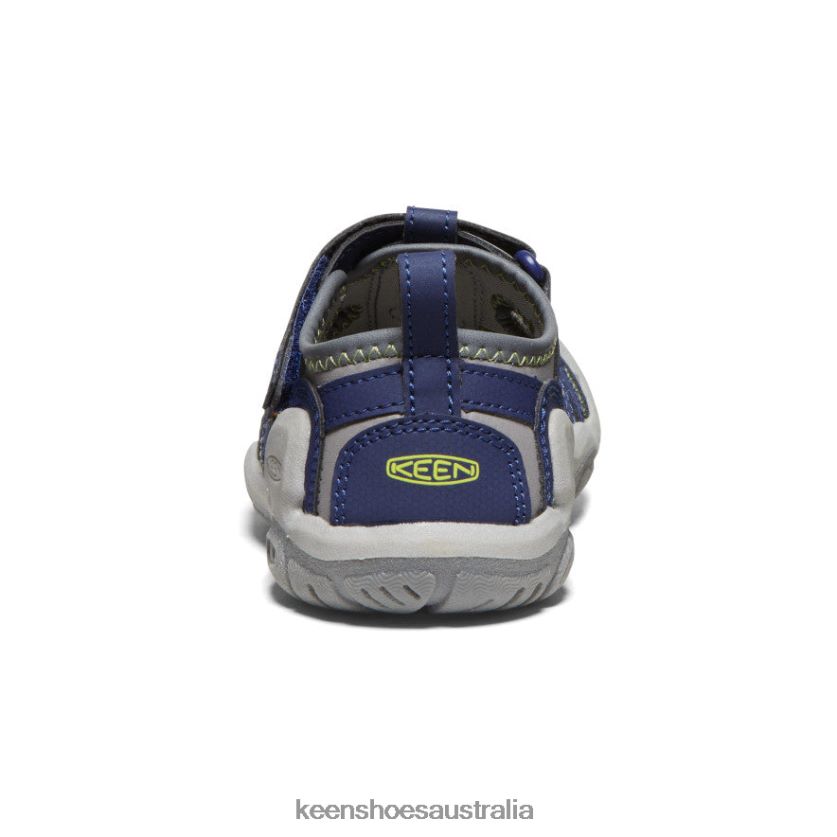 KEEN Footwear TLDLTR772 Steel Grey/Blue Depths Knotch Creek Little Kids