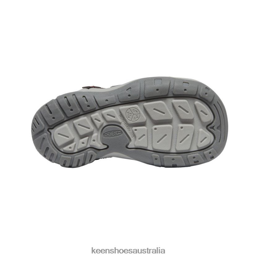 KEEN Footwear TLDLTR773 Magnet/Red Carpet Knotch Creek Little Kids