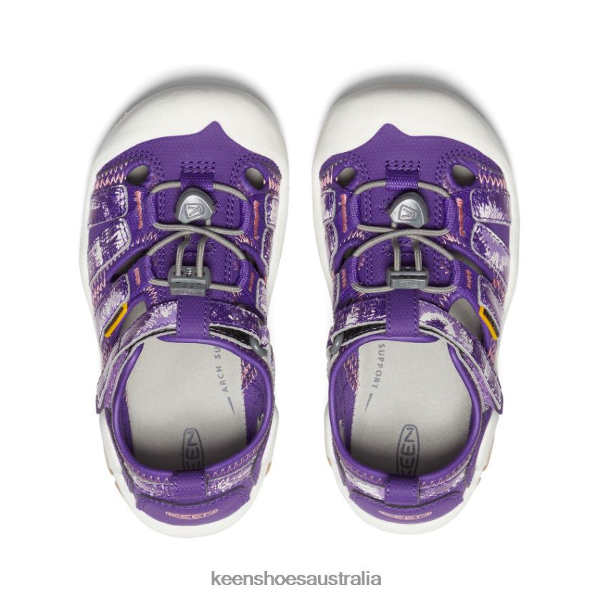 KEEN Footwear TLDLTR776 Tillandsia Purple/English Lavender Knotch Creek Little Kids