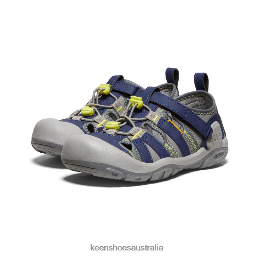KEEN Footwear TLDLTR777 Steel Grey/Blue Depths Knotch Creek Big Kids