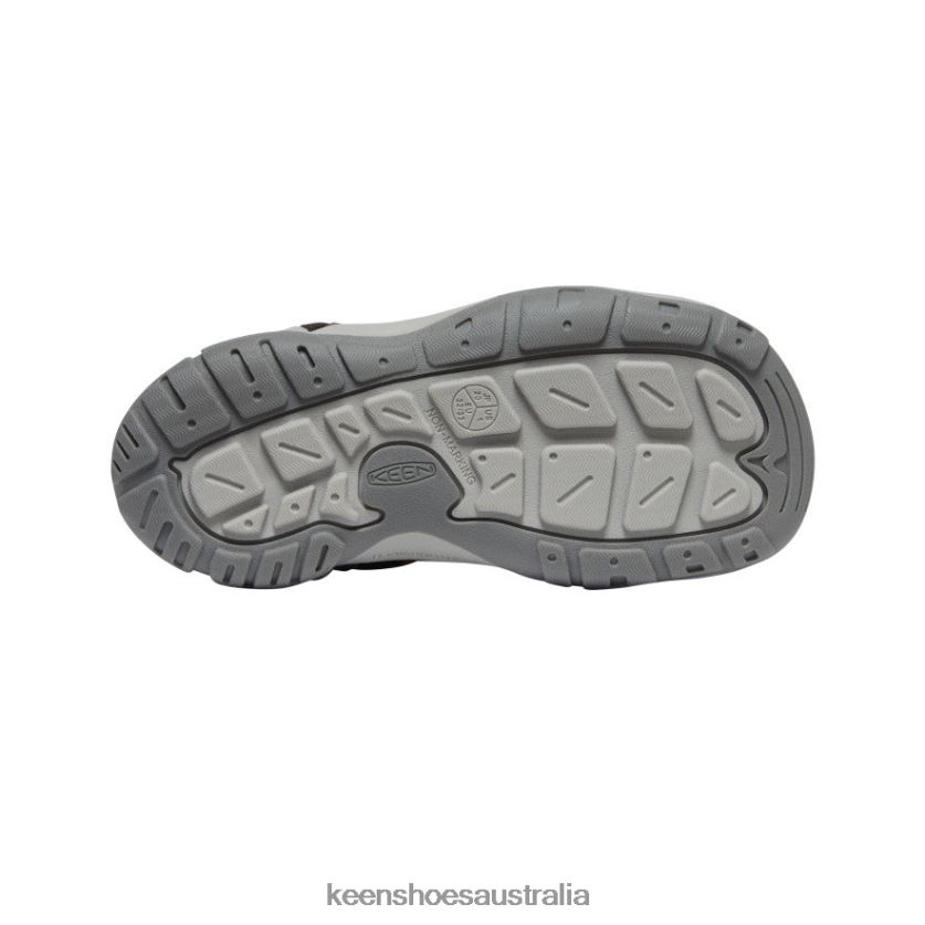 KEEN Footwear TLDLTR781 Magnet/Red Carpet Knotch Creek Big Kids