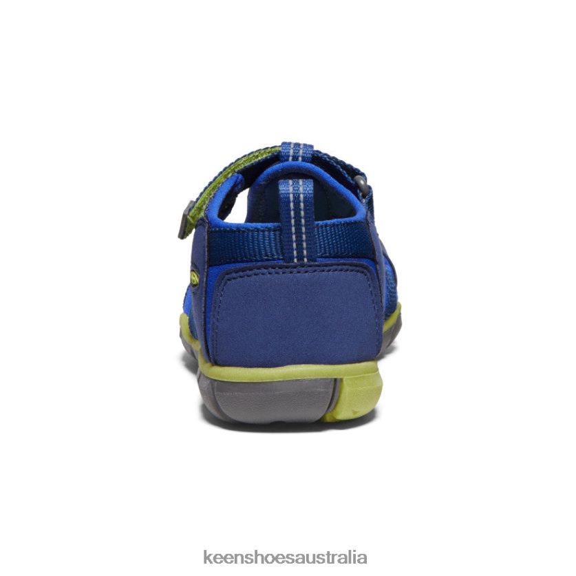 KEEN Footwear TLDLTR786 Blue Depths/Chartreuse Seacamp II CNX Big Kids
