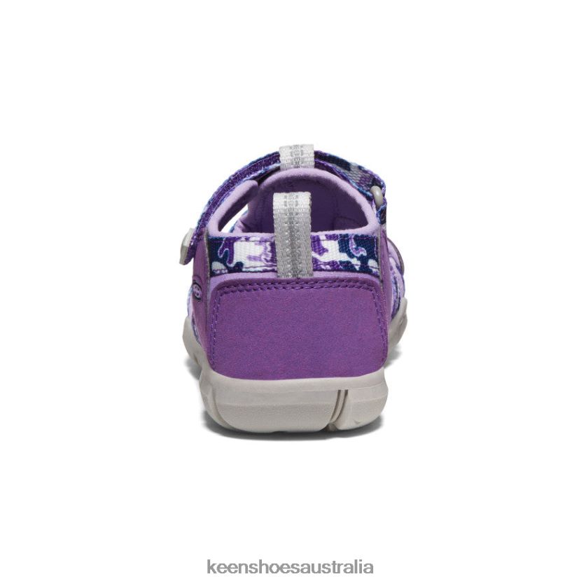 KEEN Footwear TLDLTR795 Camo/Tillandsia Purple Seacamp II CNX Big Kids