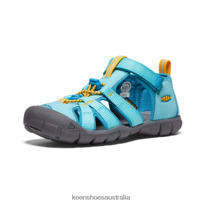KEEN Footwear TLDLTR797 Ipanema/Fjord Blue Seacamp II CNX Big Kids