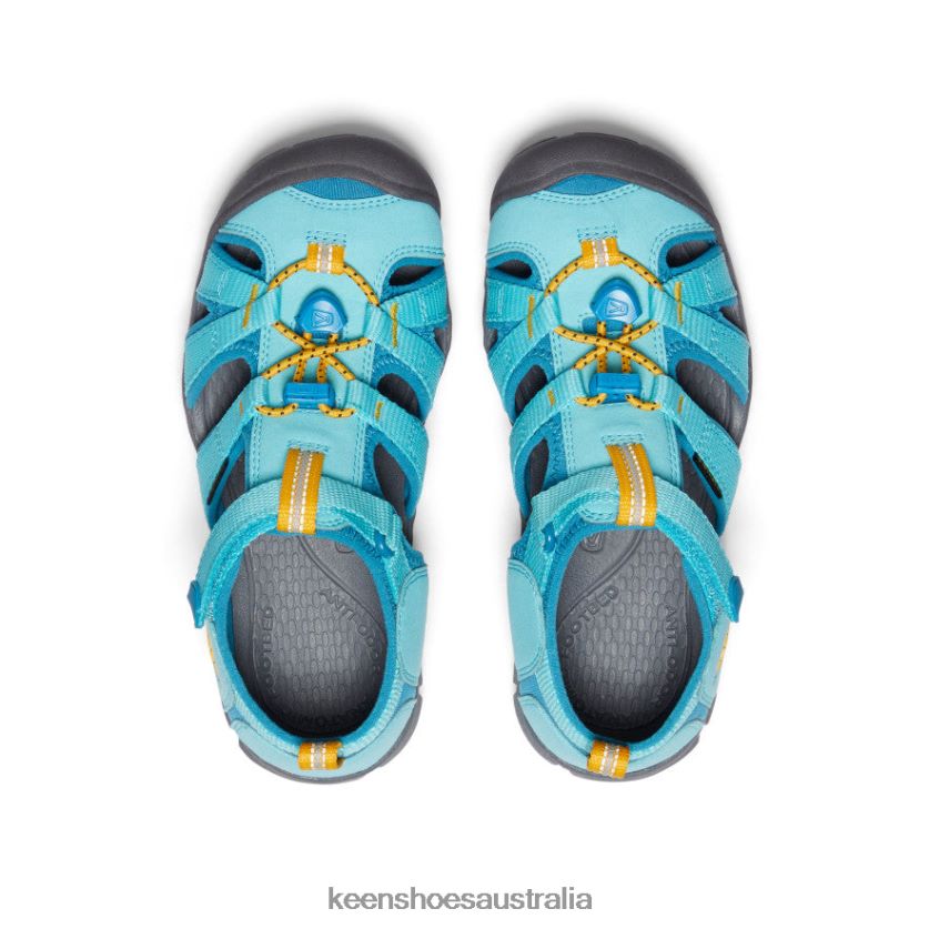 KEEN Footwear TLDLTR797 Ipanema/Fjord Blue Seacamp II CNX Big Kids