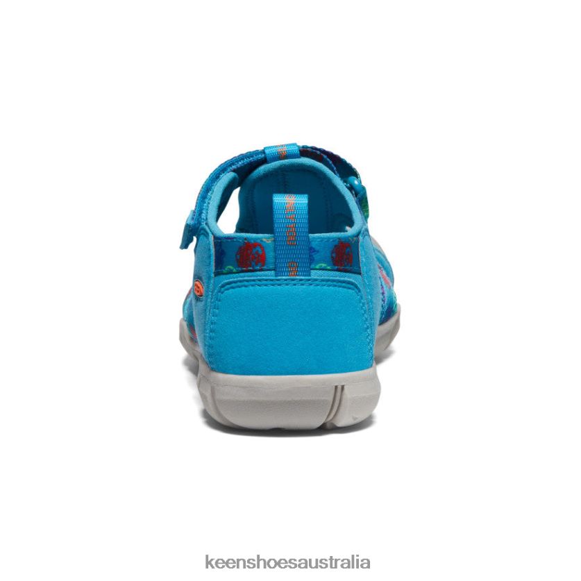 KEEN Footwear TLDLTR800 Smokey Bear/Fjord Blue Seacamp II CNX x Smokey Bear Big Kids