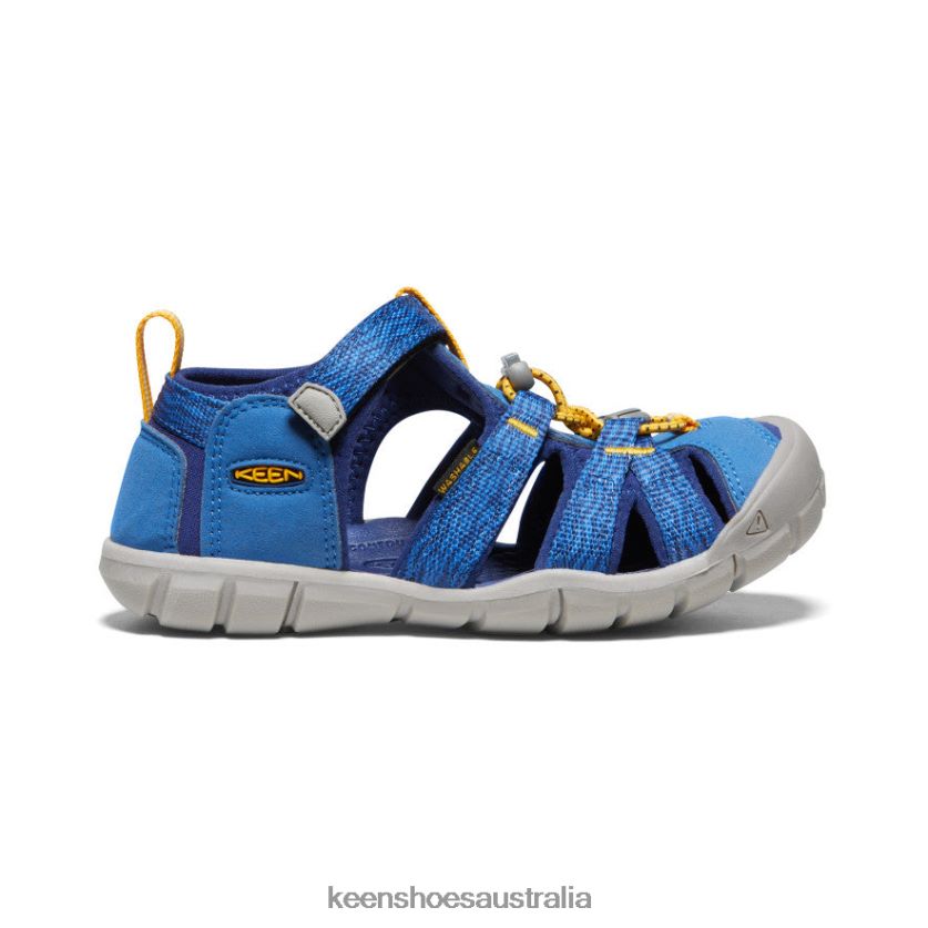 KEEN Footwear TLDLTR805 Bright Cobalt/Blue Depths Seacamp II CNX Big Kids