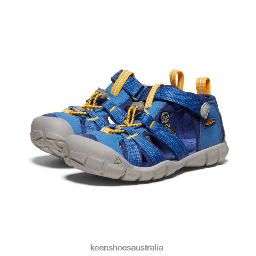 KEEN Footwear TLDLTR805 Bright Cobalt/Blue Depths Seacamp II CNX Big Kids