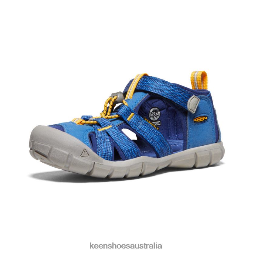 KEEN Footwear TLDLTR805 Bright Cobalt/Blue Depths Seacamp II CNX Big Kids