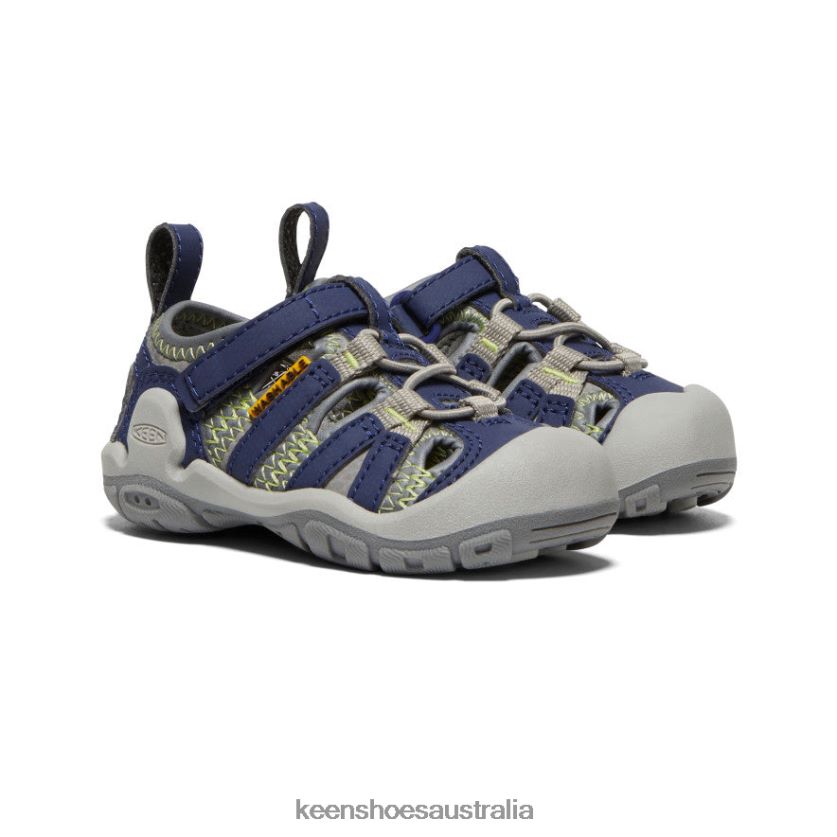 KEEN Footwear TLDLTR806 Steel Grey/Blue Depths Knotch Creek Toddlers