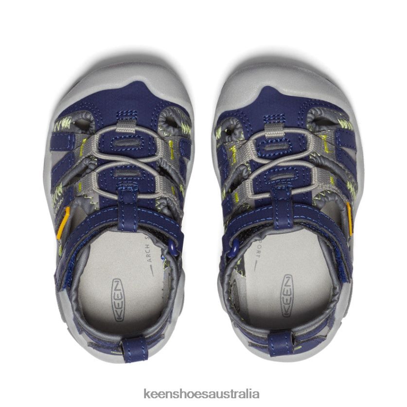 KEEN Footwear TLDLTR806 Steel Grey/Blue Depths Knotch Creek Toddlers