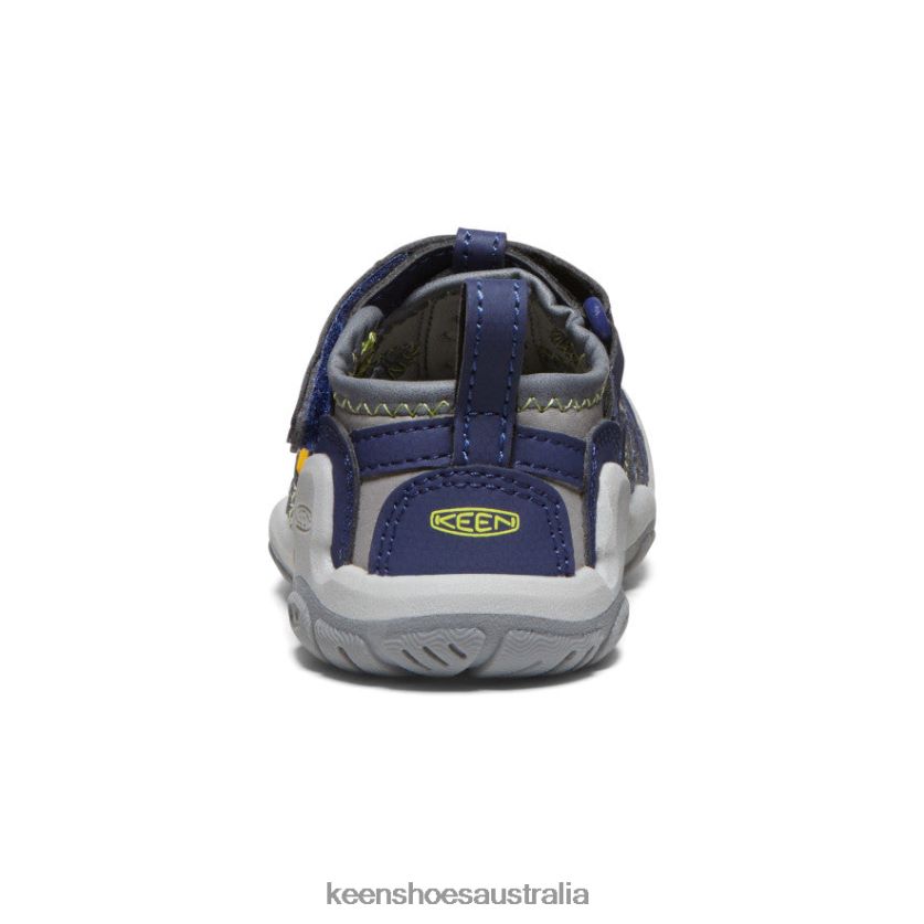 KEEN Footwear TLDLTR806 Steel Grey/Blue Depths Knotch Creek Toddlers