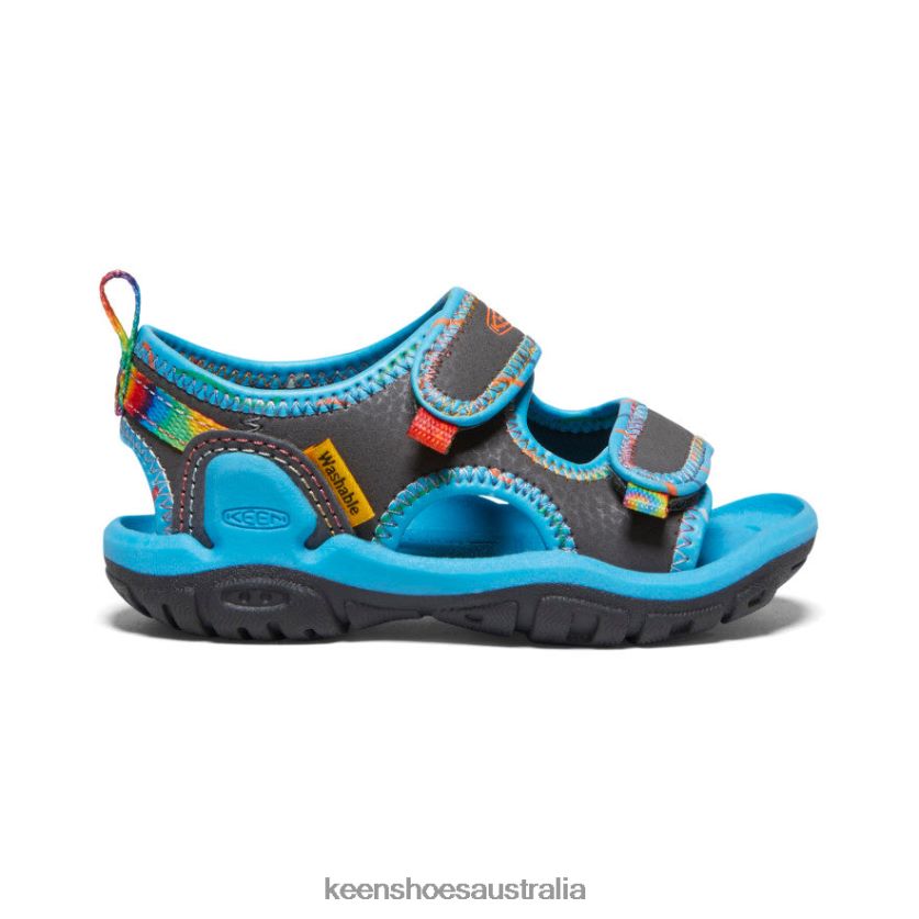 KEEN Footwear TLDLTR814 Magnet/Tie Dye Knotch Creek Open-Toe Toddlers