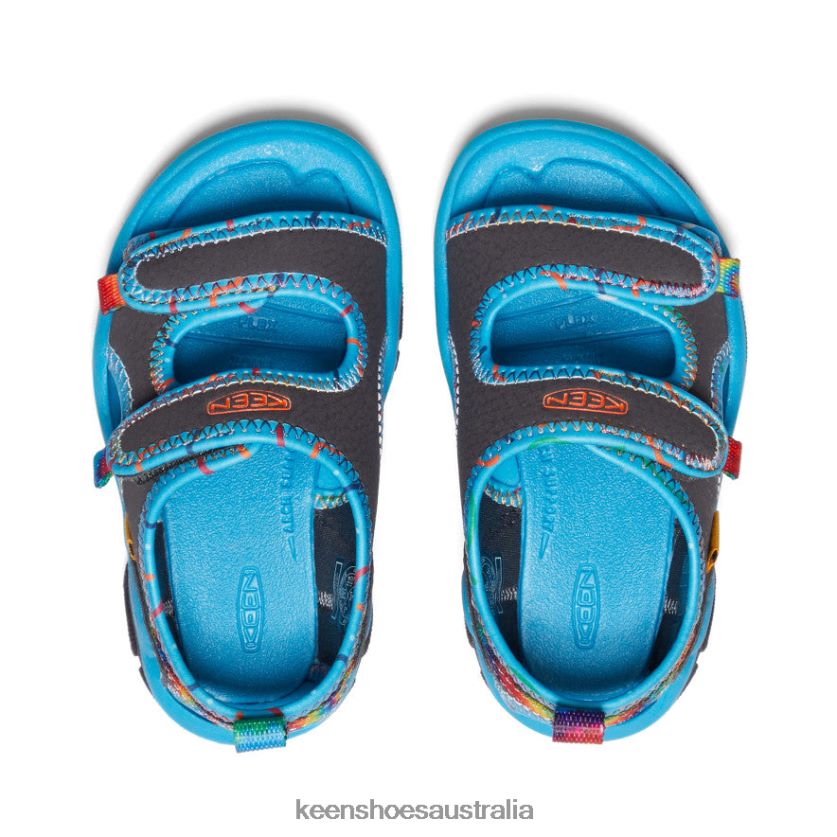 KEEN Footwear TLDLTR814 Magnet/Tie Dye Knotch Creek Open-Toe Toddlers