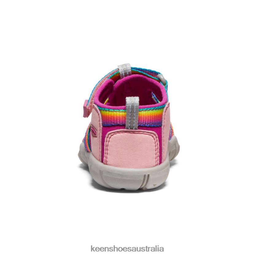 KEEN Footwear TLDLTR823 Rainbow/Festival Fuchsia Seacamp II CNX Toddlers