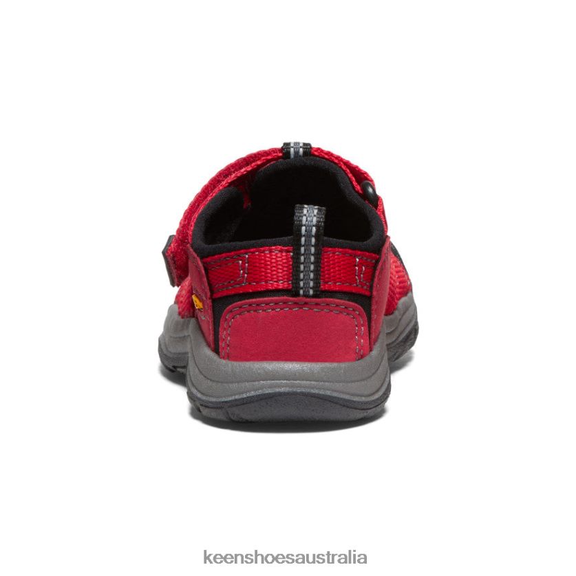 KEEN Footwear TLDLTR827 Ribbon Red/Gargoyle Newport H2 Toddlers