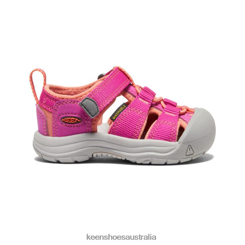 KEEN Footwear TLDLTR828 Very Berry/Fusion Coral Newport H2 Toddlers