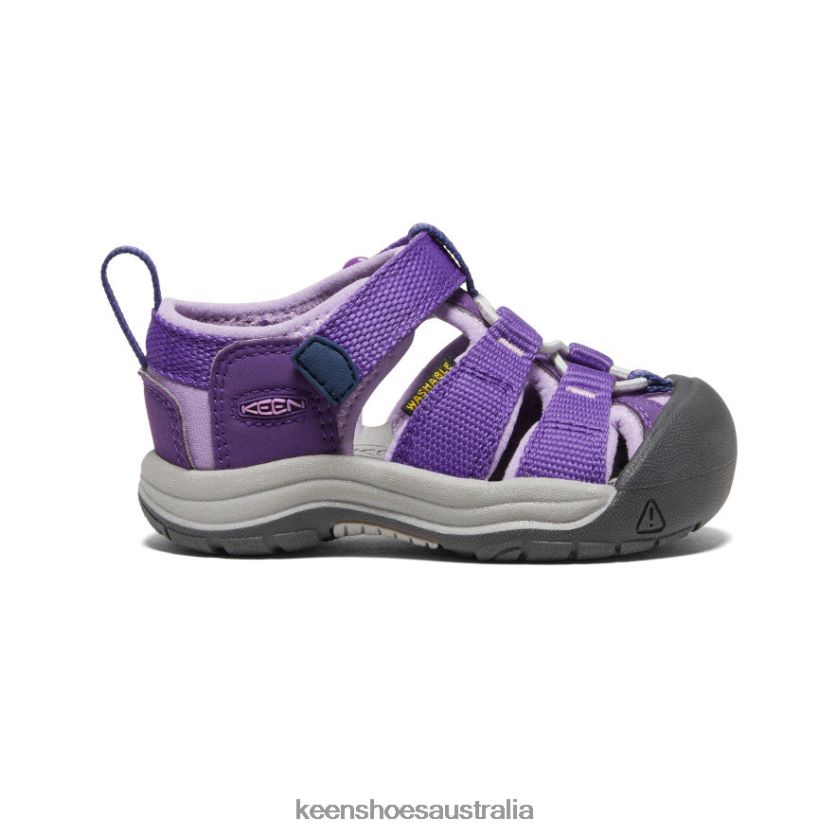 KEEN Footwear TLDLTR829 Tillandsia Purple/English Lavender Newport H2 Toddlers