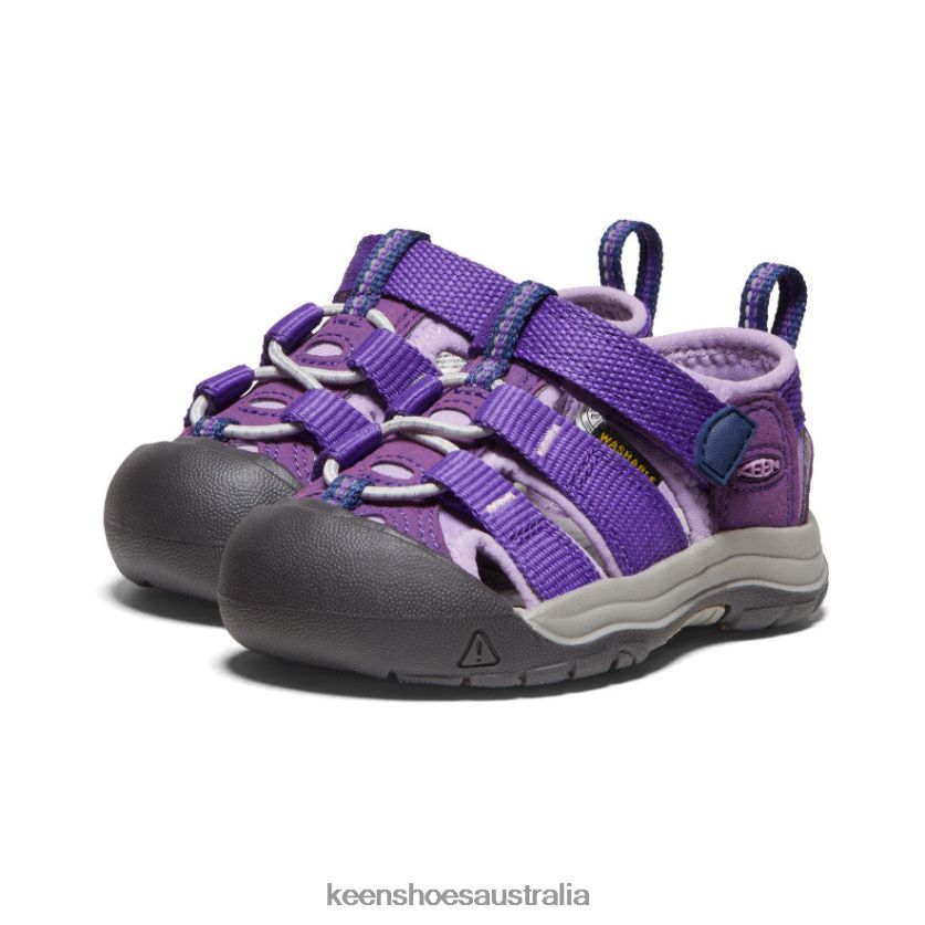 KEEN Footwear TLDLTR829 Tillandsia Purple/English Lavender Newport H2 Toddlers