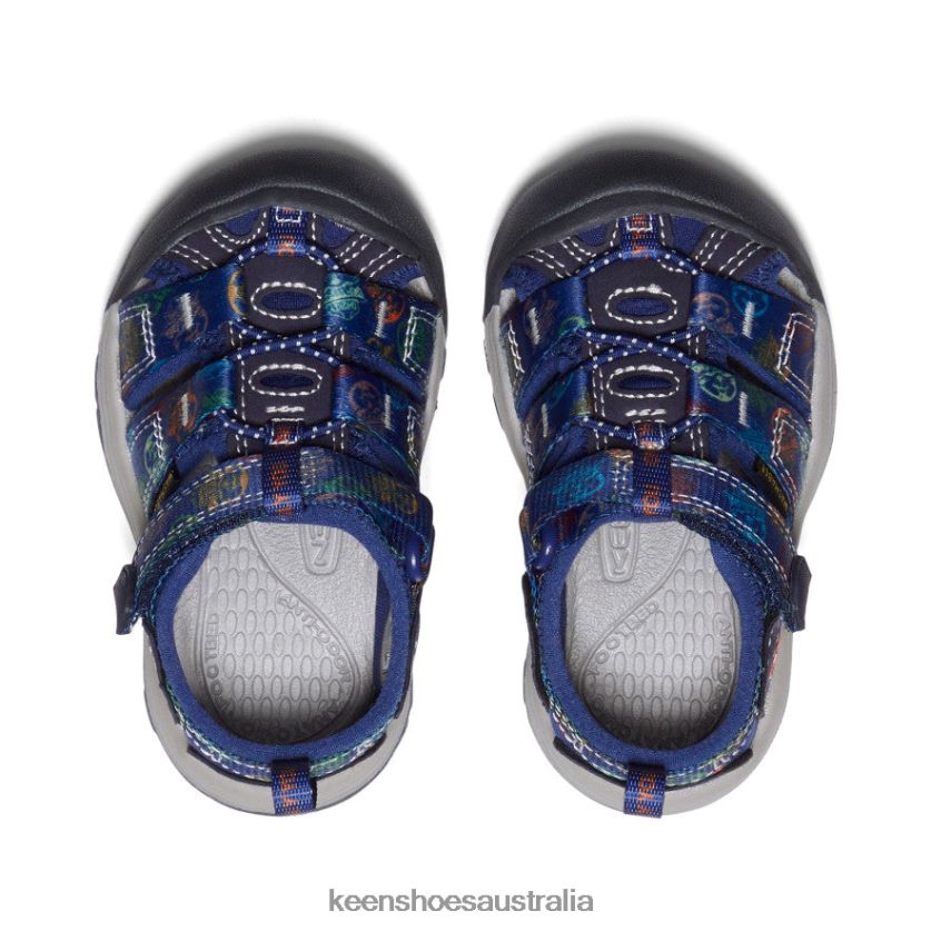 KEEN Footwear TLDLTR834 Smokey Bear/Multi Newport H2 x Smokey Bear Toddlers