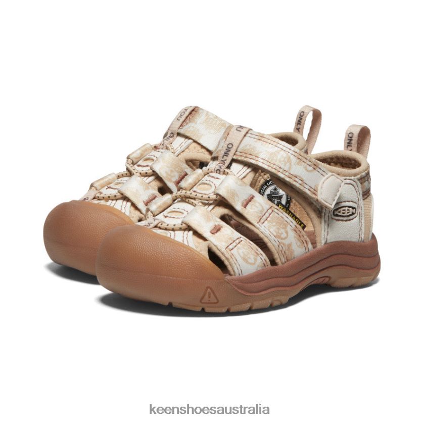 KEEN Footwear TLDLTR835 Smokey Bear/Smores Newport H2 x Smokey Bear Toddlers