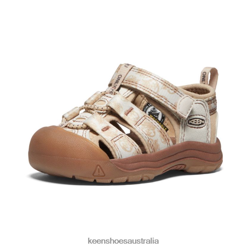 KEEN Footwear TLDLTR835 Smokey Bear/Smores Newport H2 x Smokey Bear Toddlers