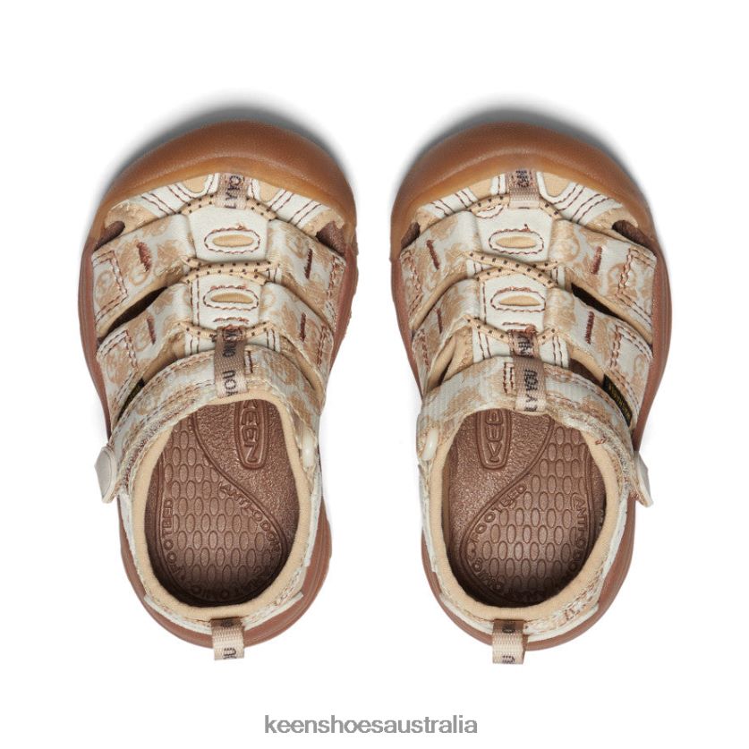 KEEN Footwear TLDLTR835 Smokey Bear/Smores Newport H2 x Smokey Bear Toddlers