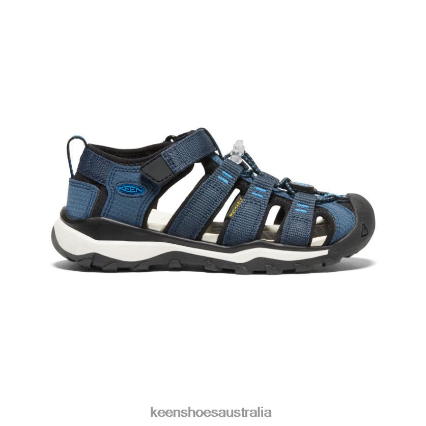 KEEN Footwear TLDLTR838 Blue Nights/Brilliant Blue Newport Neo H2 Little Kids