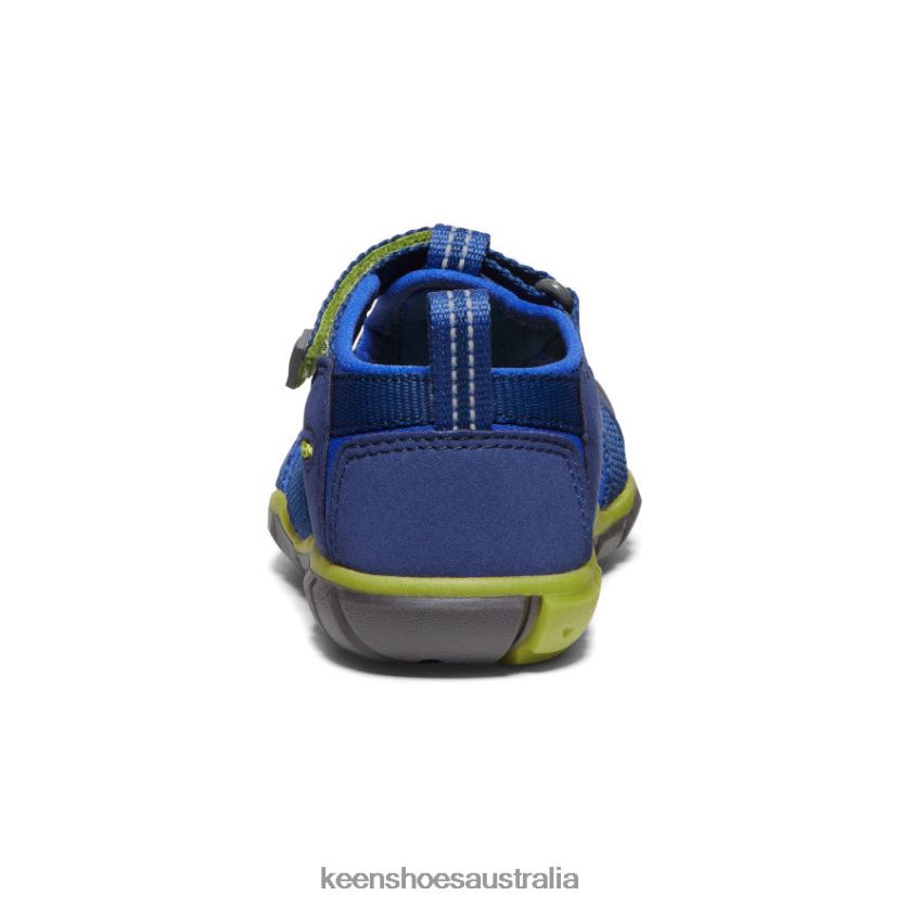 KEEN Footwear TLDLTR846 Blue Depths/Chartreuse Seacamp II CNX Little Kids