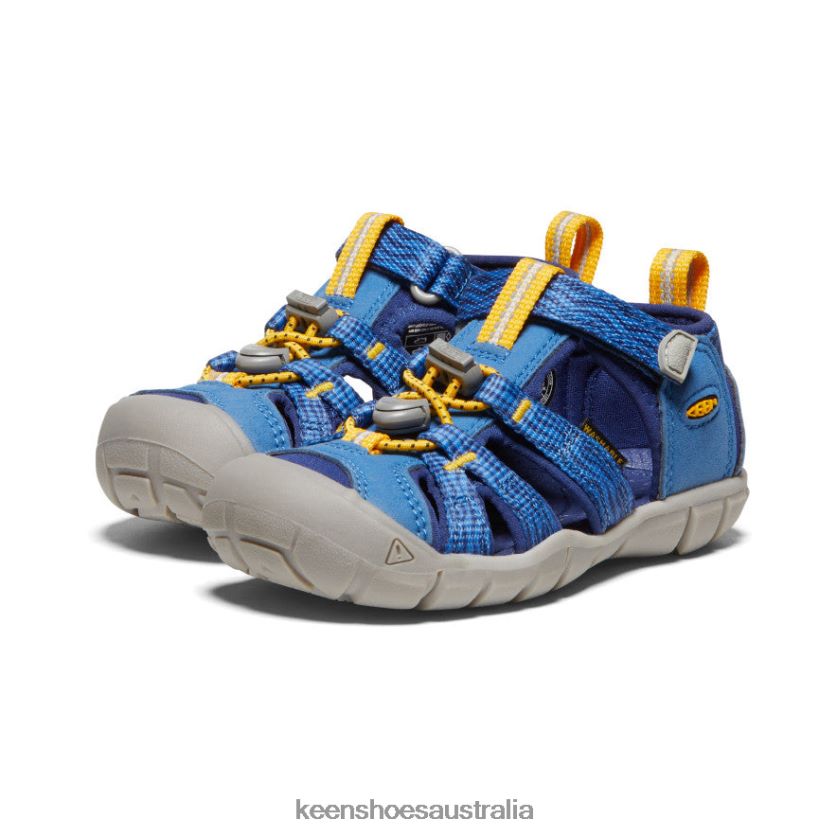 KEEN Footwear TLDLTR850 Bright Cobalt/Blue Depths Seacamp II CNX Little Kids