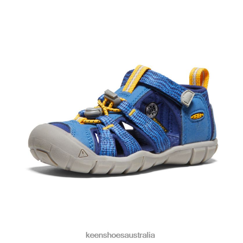 KEEN Footwear TLDLTR850 Bright Cobalt/Blue Depths Seacamp II CNX Little Kids