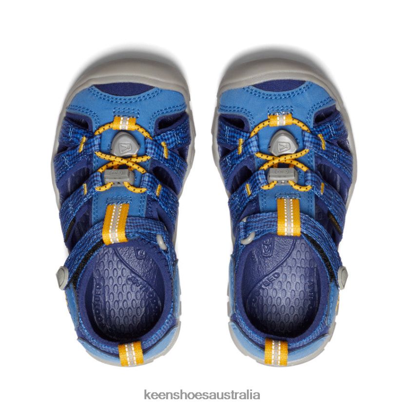 KEEN Footwear TLDLTR850 Bright Cobalt/Blue Depths Seacamp II CNX Little Kids