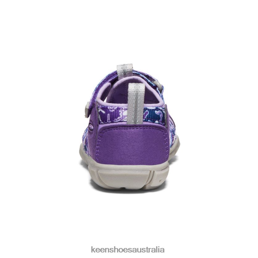 KEEN Footwear TLDLTR851 Camo/Tillandsia Purple Seacamp II CNX Little Kids