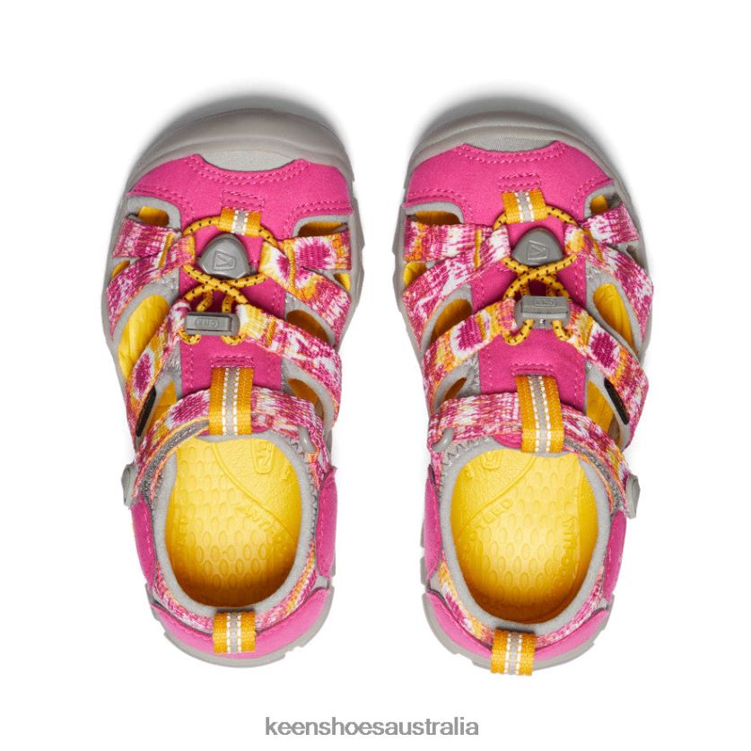 KEEN Footwear TLDLTR853 Multi/Yellow Seacamp II CNX Little Kids