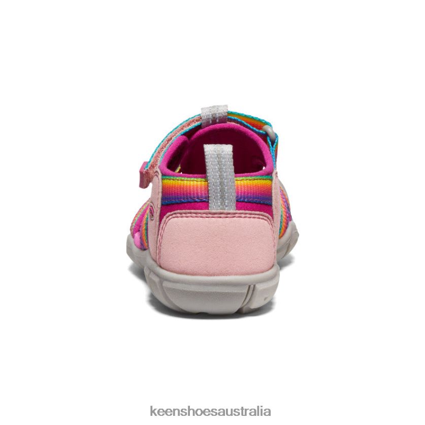 KEEN Footwear TLDLTR854 Rainbow/Festival Fuchsia Seacamp II CNX Little Kids