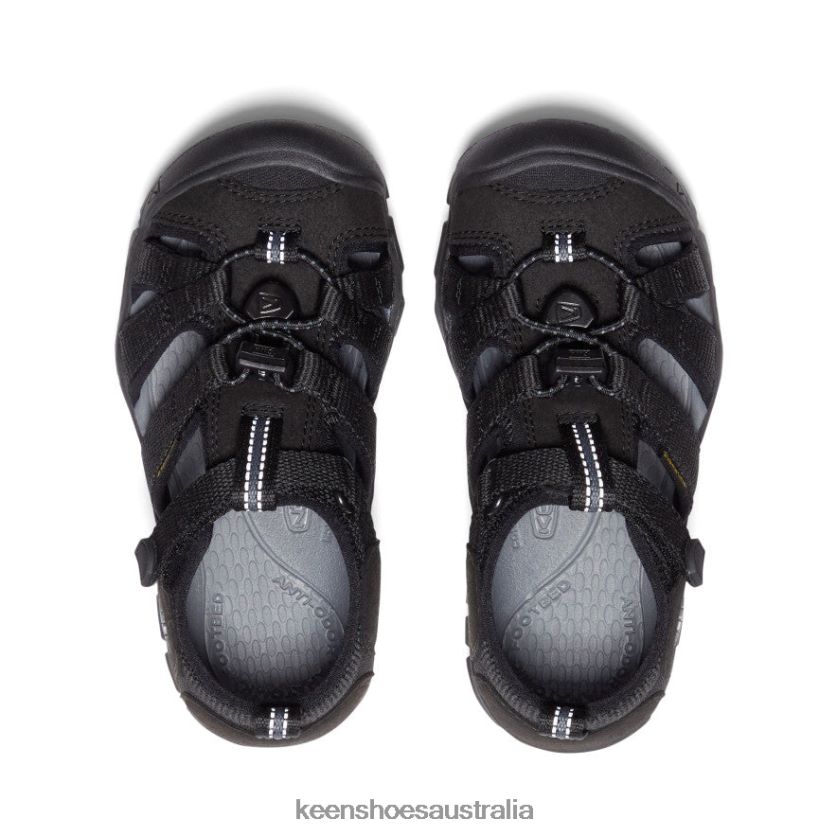 KEEN Footwear TLDLTR855 Black/Grey Seacamp II CNX Little Kids
