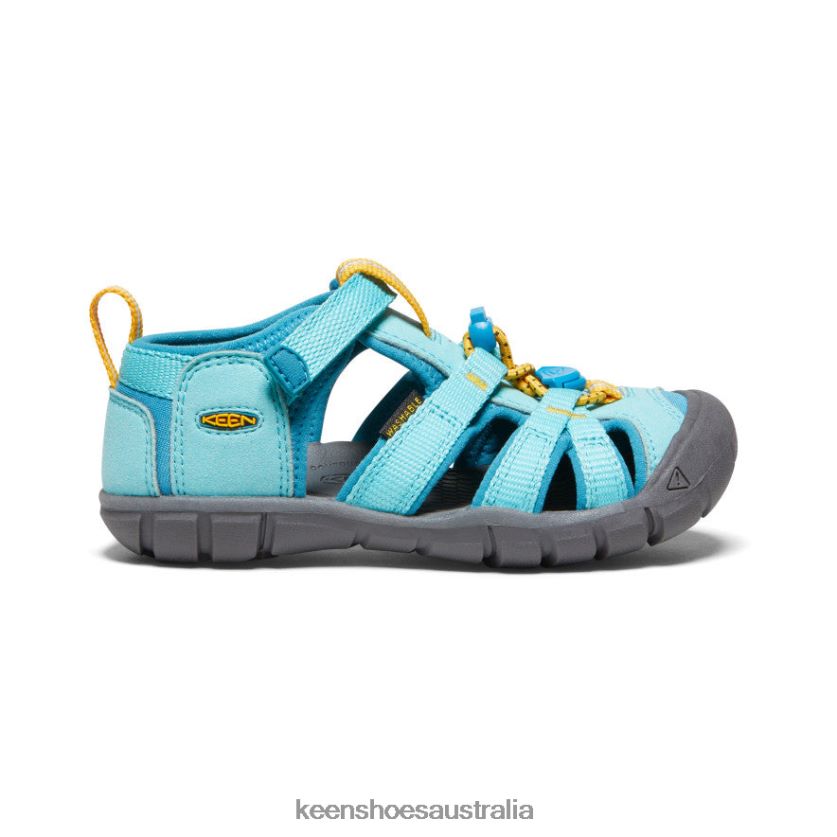 KEEN Footwear TLDLTR856 Ipanema/Fjord Blue Seacamp II CNX Little Kids