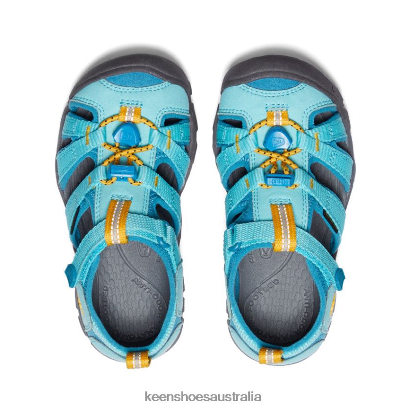 KEEN Footwear TLDLTR856 Ipanema/Fjord Blue Seacamp II CNX Little Kids
