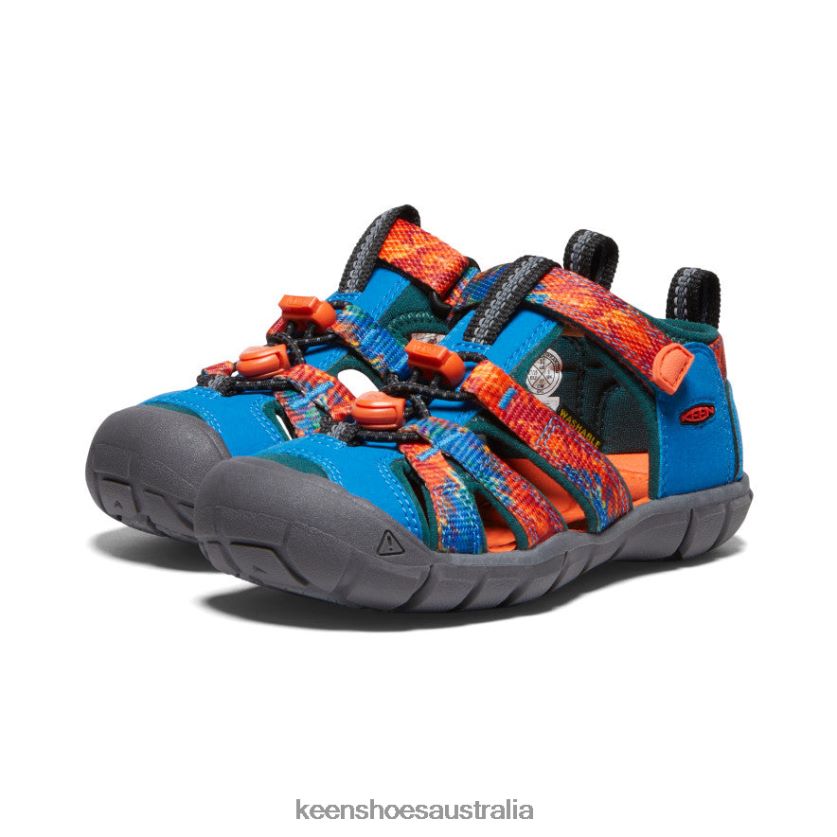 KEEN Footwear TLDLTR859 Multi/Austern Seacamp II CNX Little Kids