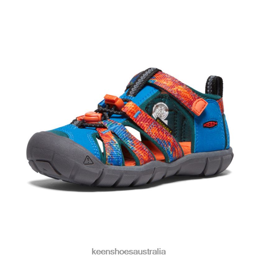 KEEN Footwear TLDLTR859 Multi/Austern Seacamp II CNX Little Kids