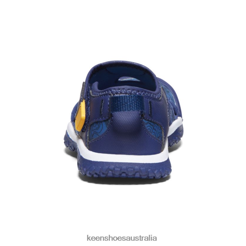 KEEN Footwear TLDLTR865 Bright Cobalt/Blue Depths Stingray Sandal Little Kids
