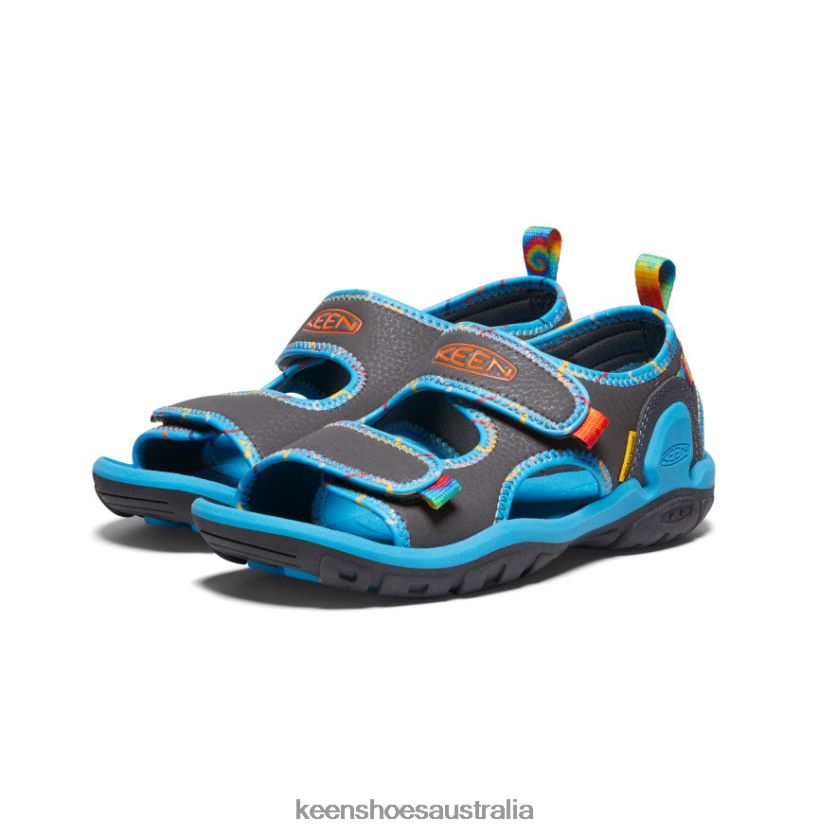 KEEN Footwear TLDLTR886 Magnet/Tie Dye Knotch Creek Open-Toe Big Kids