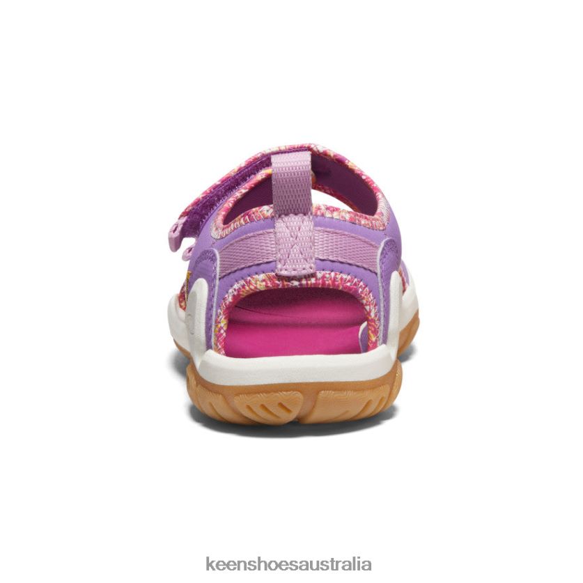 KEEN Footwear TLDLTR887 English Lavender/Festival Fuchsia Knotch Creek Open-Toe Big Kids